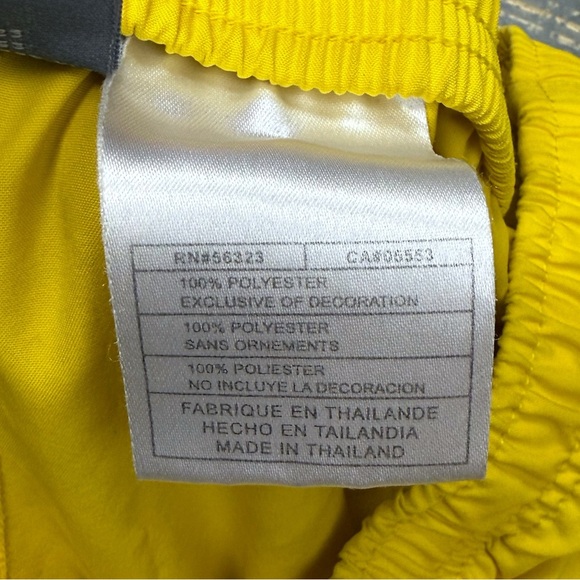 Nike 5” Running Fitness Shorts Yellow Workout S6WWW 297019 Medium Court Ace - Picture 12 of 12